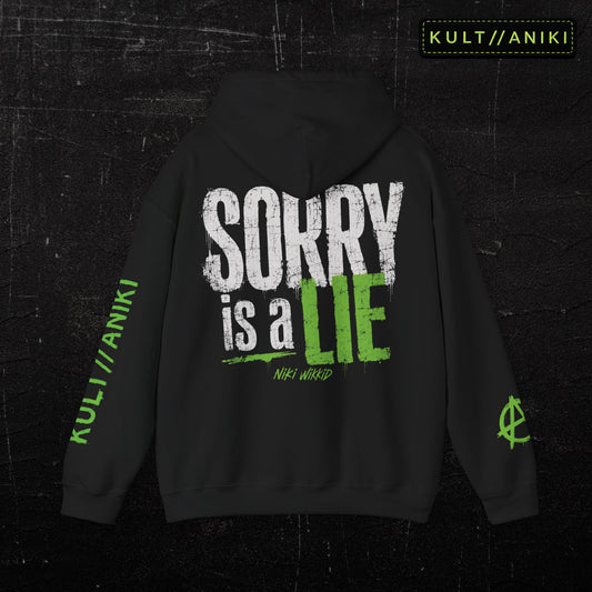 KULT//ANIKI "Wear The Rebellion" ACID GREEN Heavy Blend Hoodie