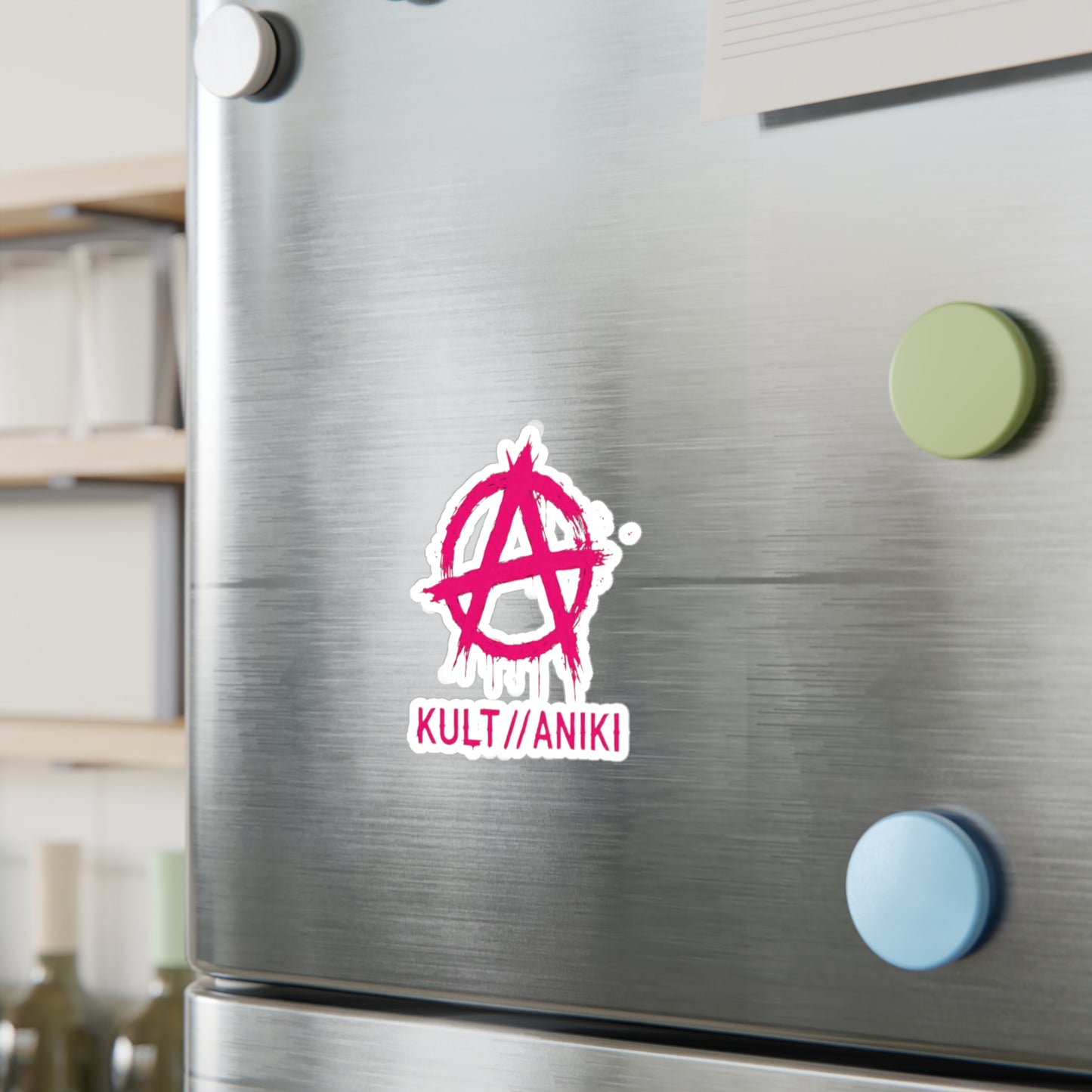 KULT//ANIKI Hot Pink Anarchy Decal