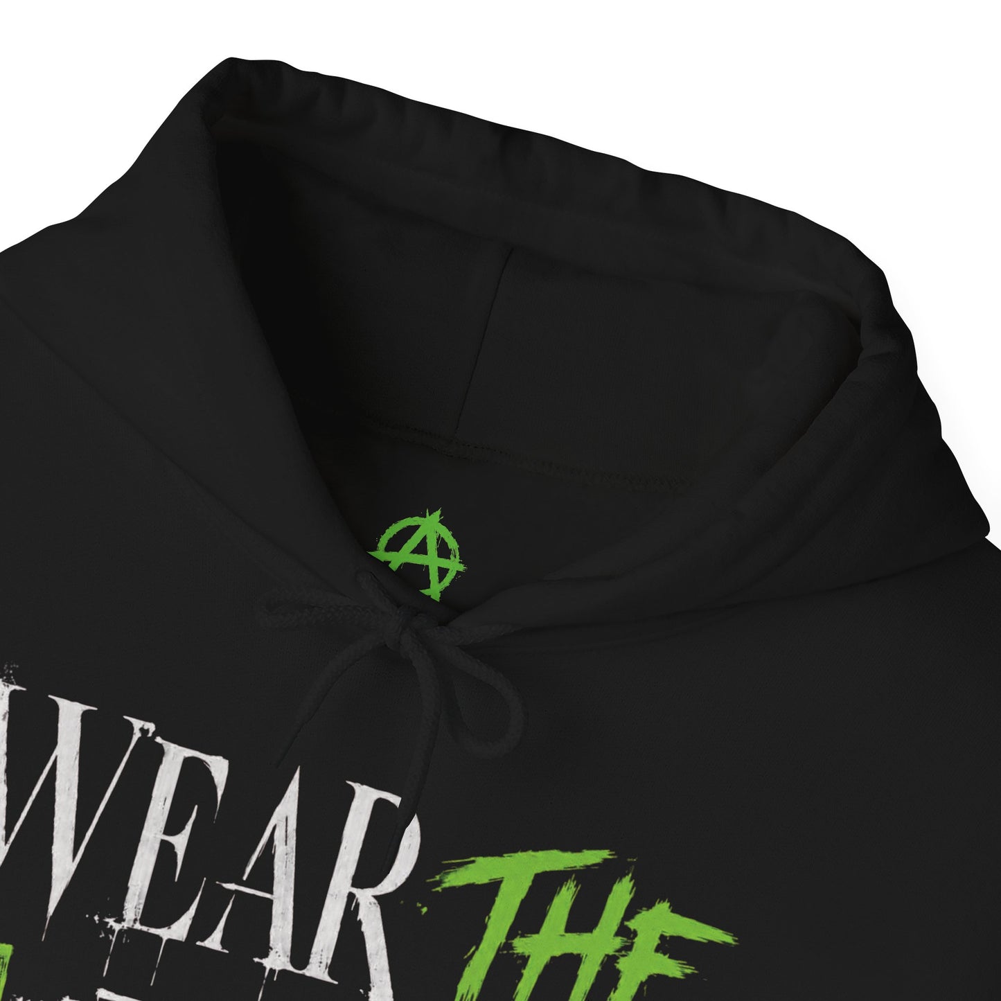 KULT//ANIKI "Wear The Rebellion" ACID GREEN Heavy Blend Hoodie