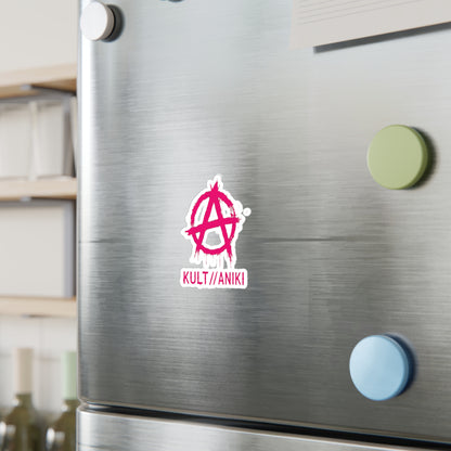 KULT//ANIKI Hot Pink Anarchy Decal
