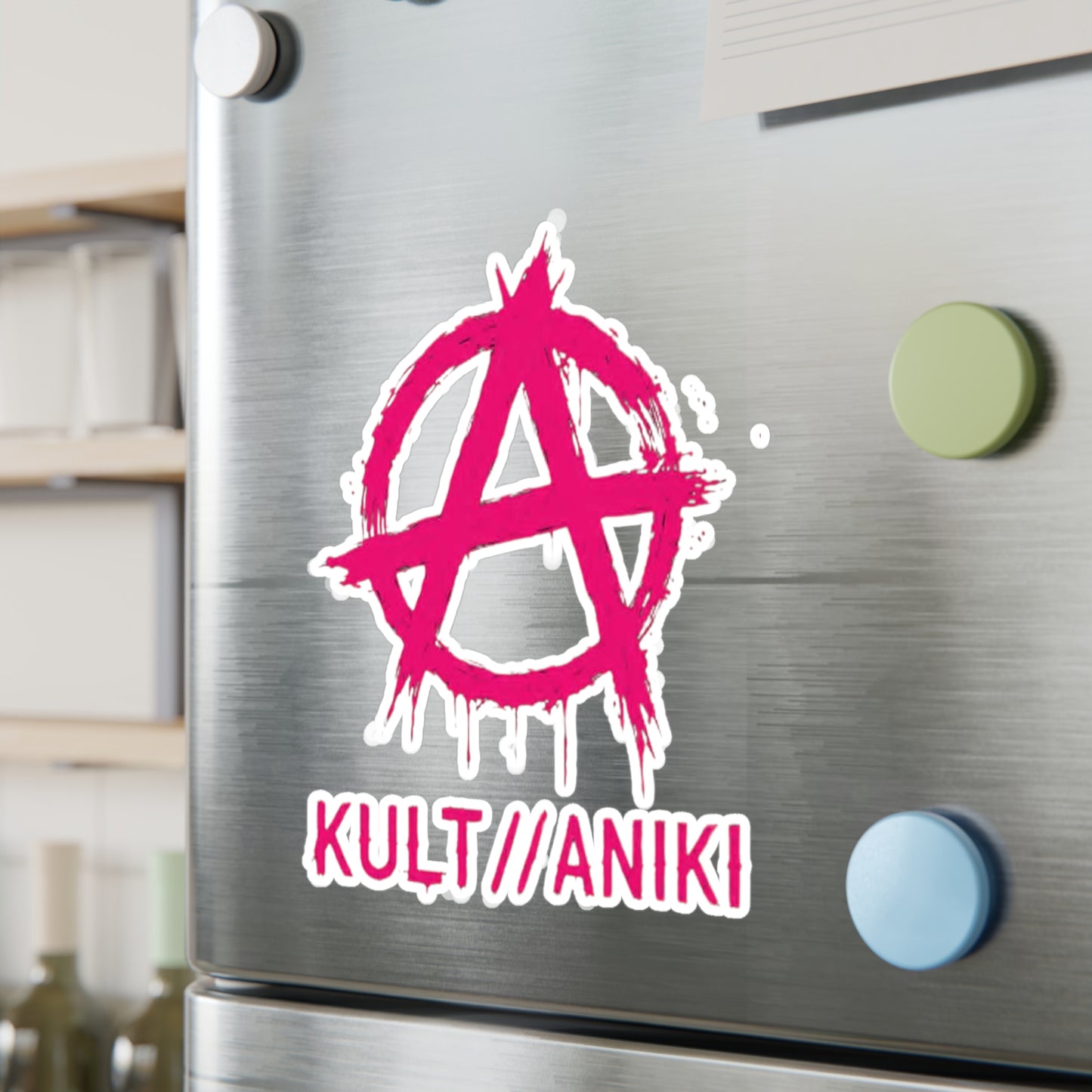 KULT//ANIKI Hot Pink Anarchy Decal