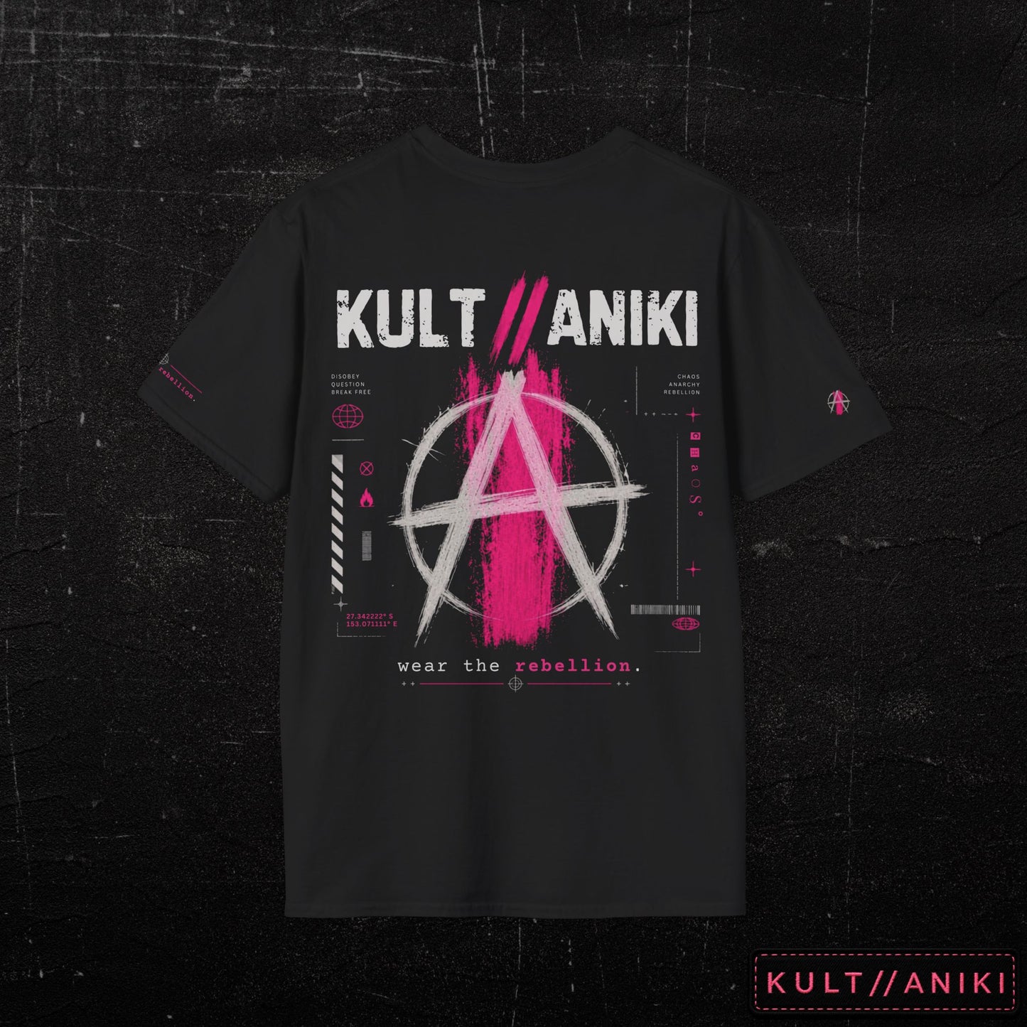 KULT//ANIKI Pink Rebellion Tee