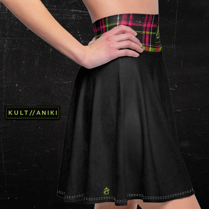 KULT//ANIKI  |  Savage Skater Skirt  |  TARTAN//CHAOS