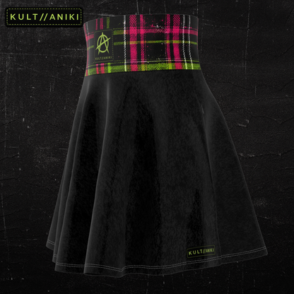 KULT//ANIKI  |  Savage Skater Skirt  |  TARTAN//CHAOS