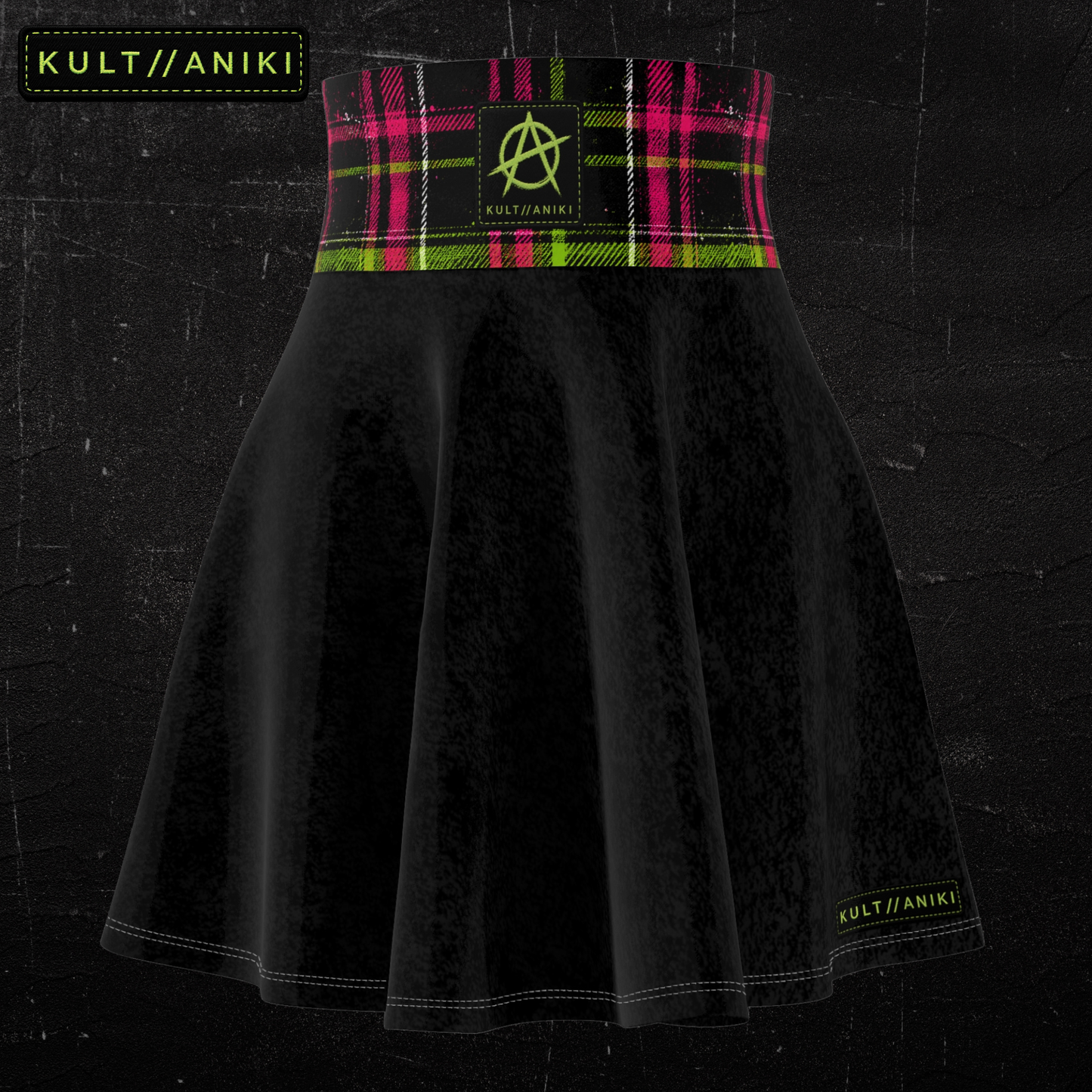 KULT//ANIKI  |  Savage Skater Skirt  |  TARTAN//CHAOS