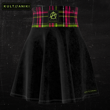 KULT//ANIKI  |  Savage Skater Skirt  |  TARTAN//CHAOS