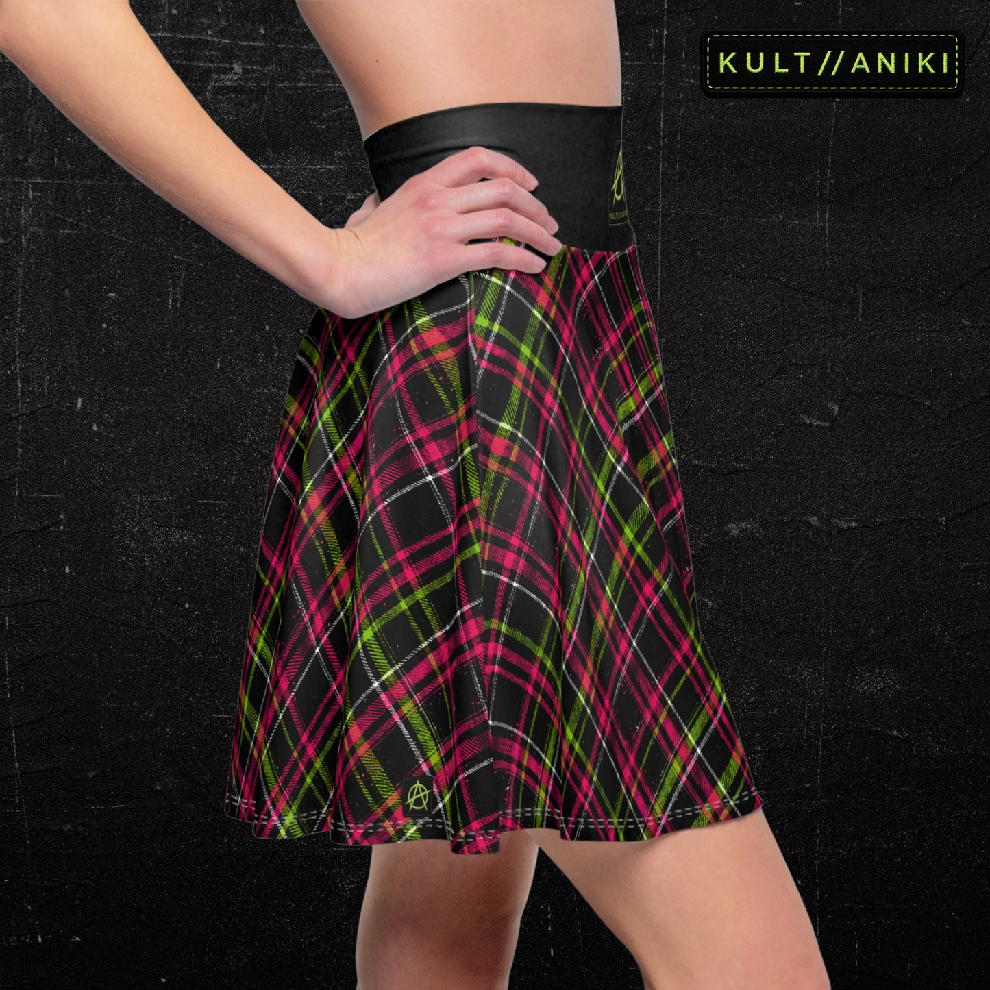 KULT//ANIKI  |  Sweet Skater Skirt  |  TARTAN//CHAOS