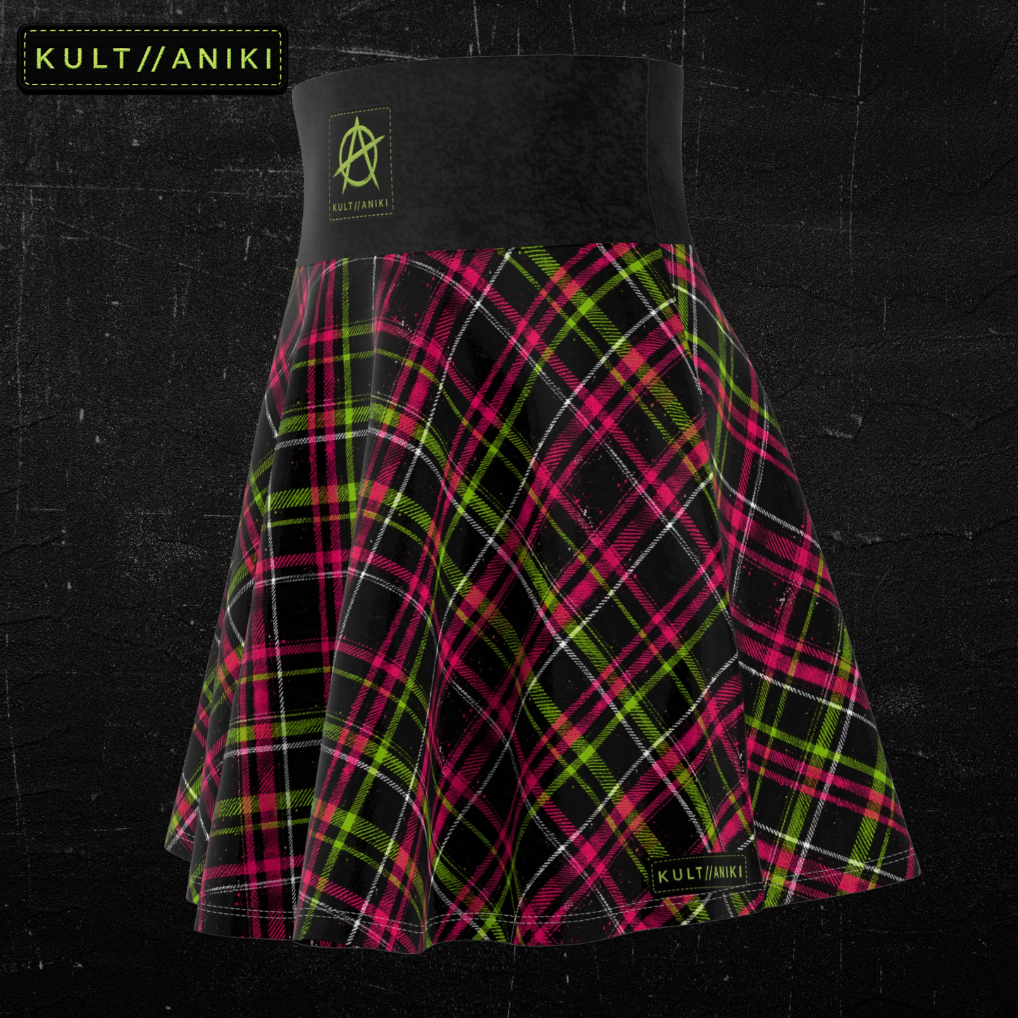KULT//ANIKI  |  Sweet Skater Skirt  |  TARTAN//CHAOS