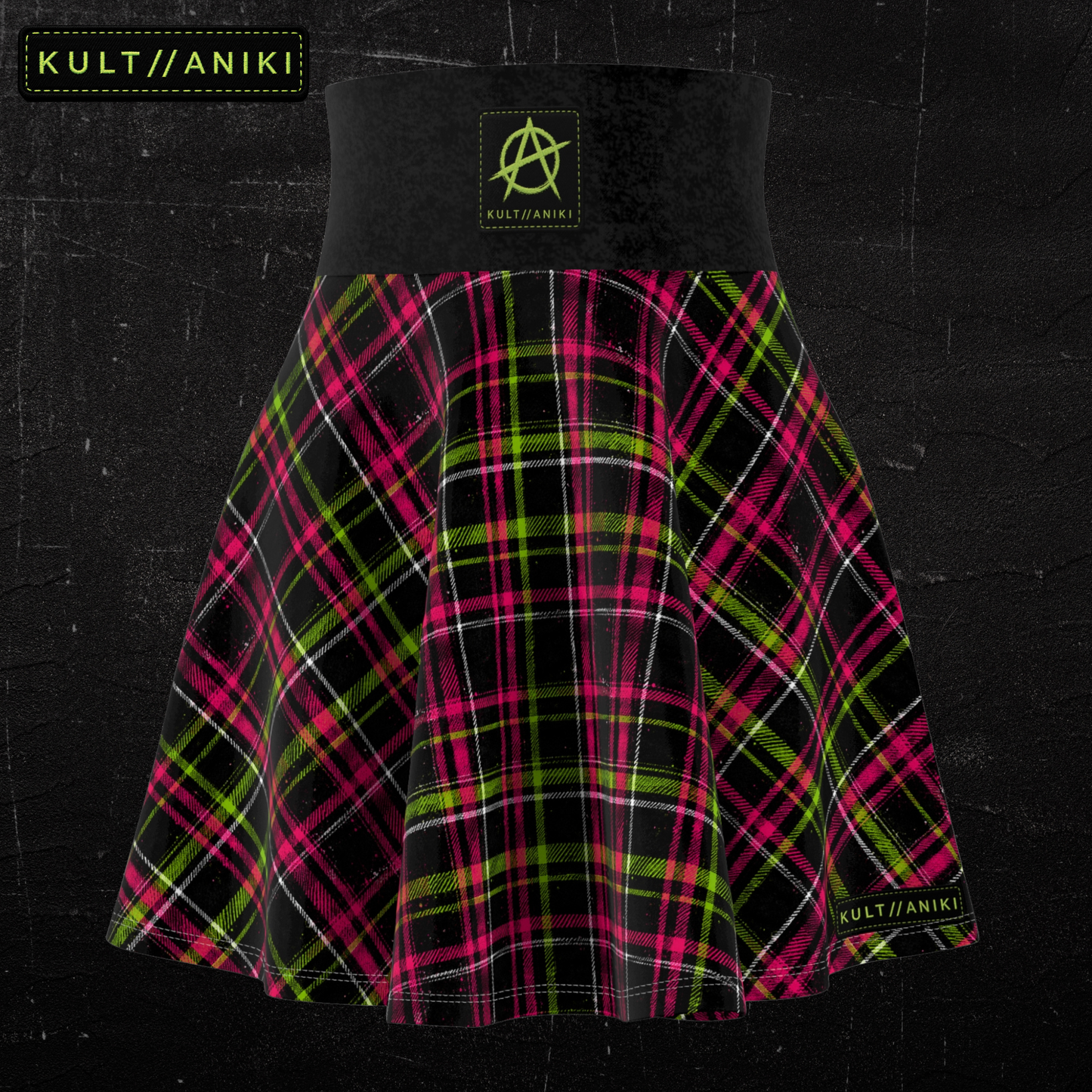 KULT//ANIKI  |  Sweet Skater Skirt  |  TARTAN//CHAOS
