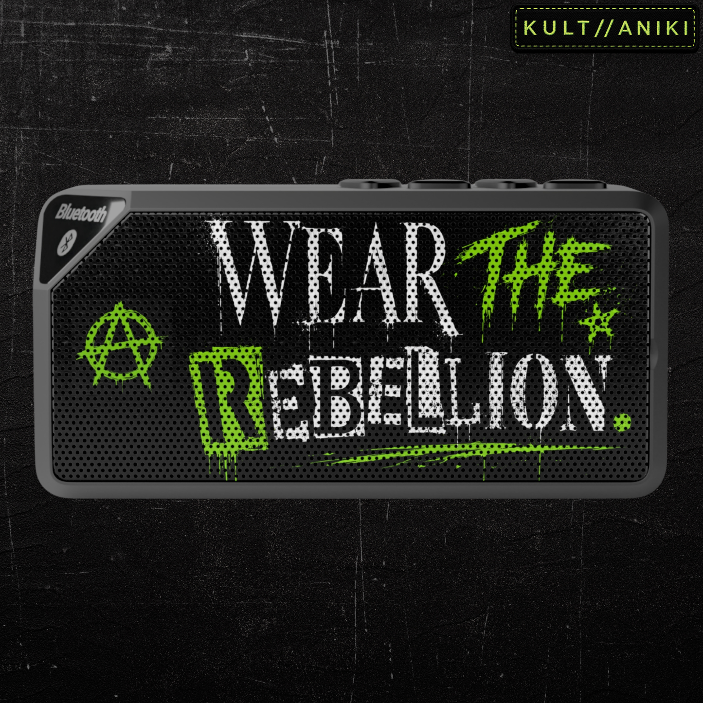 WEAR THE REBELLION // ACID GREEN Edition Speaker