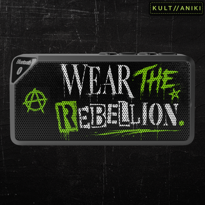WEAR THE REBELLION // ACID GREEN Edition Speaker