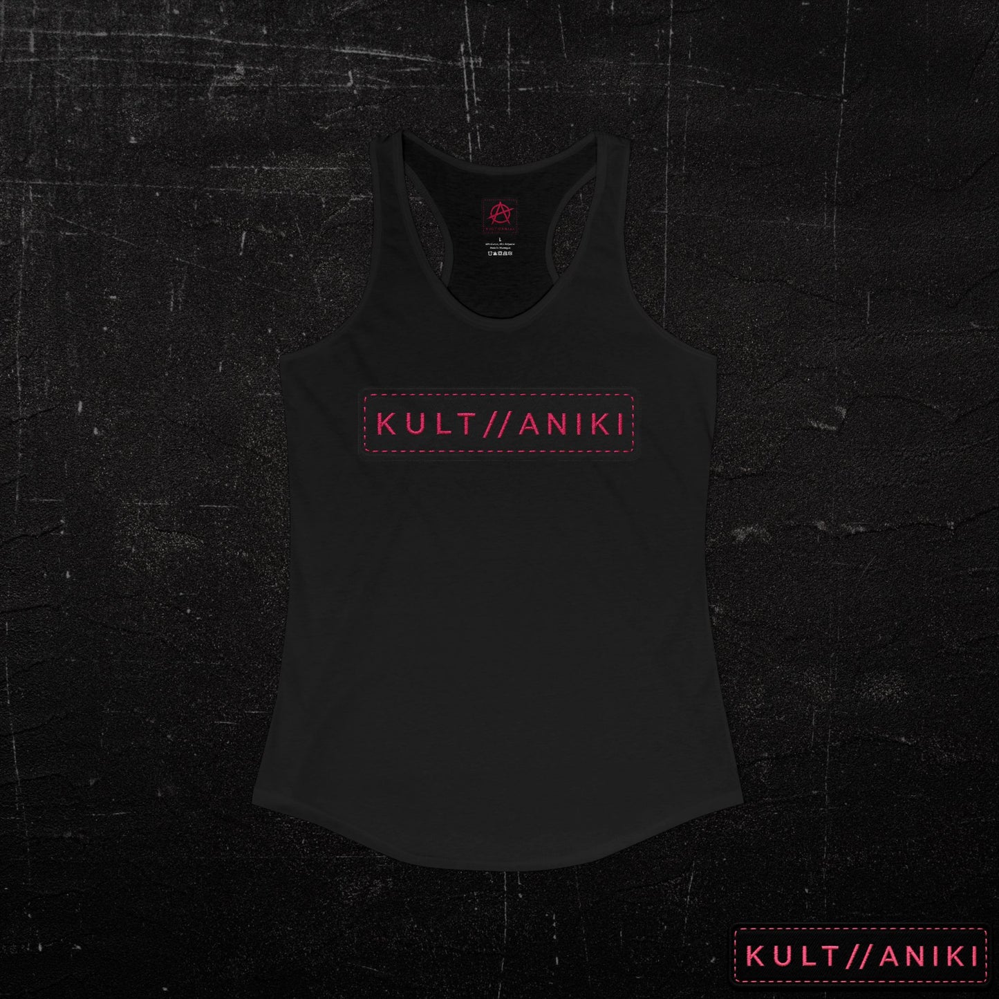 KULT//ANIKI Hot Pink Racerback Tank