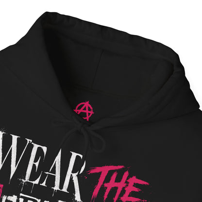 KULT//ANIKI "Wear The Rebellion" HOT PINK Heavy Blend Hoodie
