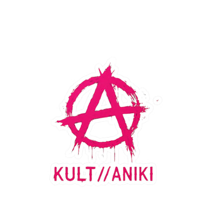 KULT//ANIKI Hot Pink Anarchy Decal