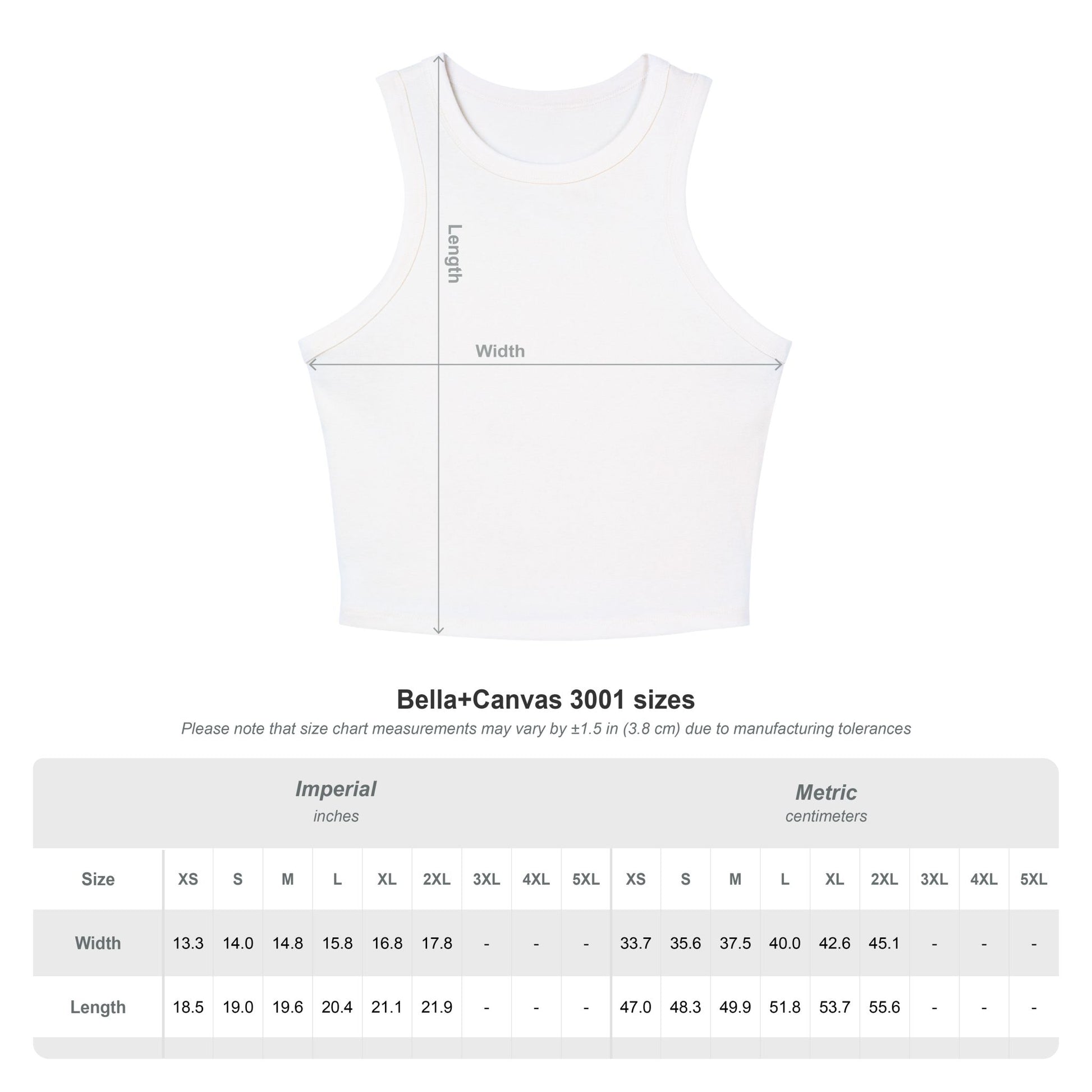 sizes