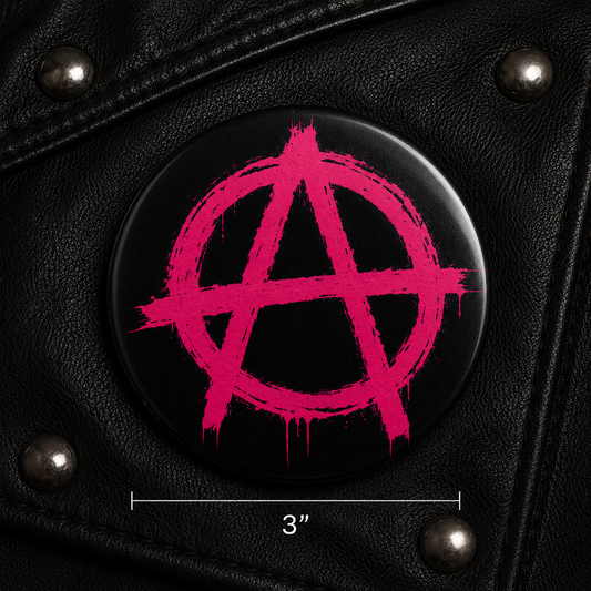 3" Aniki Pin Hot Pink
