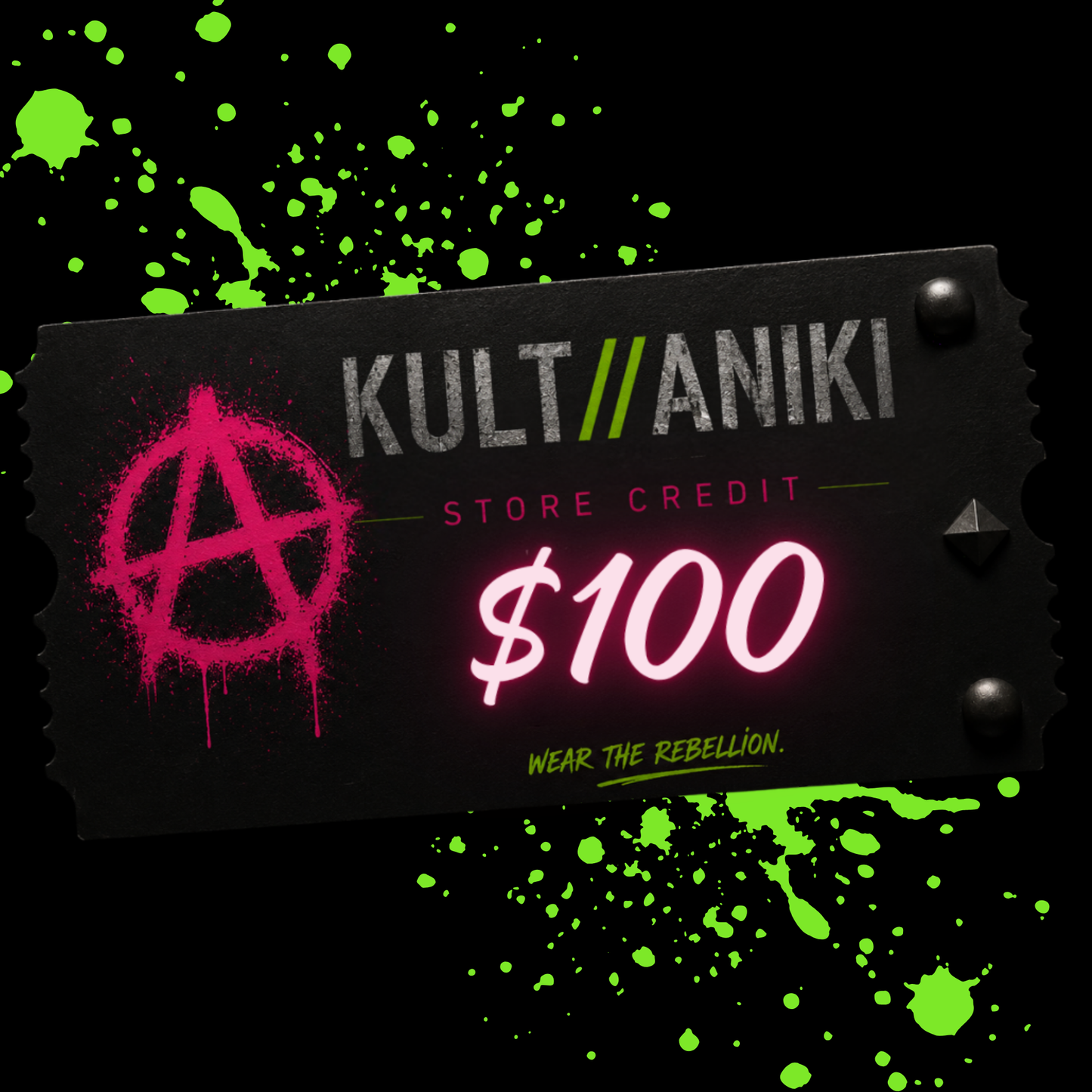 $100